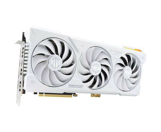Видеокарта ASUS GeForce RTX4070Ti SUPER 16Gb BTF WHITE OC Edition (TUF-RTX4070TIS-O16G-BTF-WHITE), изображение 3 Видеокарта ASUS GeForce RTX4070Ti SUPER 16Gb BTF WHITE OC Edition (TUF-RTX4070TIS-O16G-BTF-WHITE), изображение 3