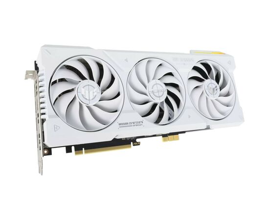 Видеокарта ASUS GeForce RTX4070Ti SUPER 16Gb BTF WHITE OC Edition (TUF-RTX4070TIS-O16G-BTF-WHITE), изображение 4 Видеокарта ASUS GeForce RTX4070Ti SUPER 16Gb BTF WHITE OC Edition (TUF-RTX4070TIS-O16G-BTF-WHITE), изображение 4