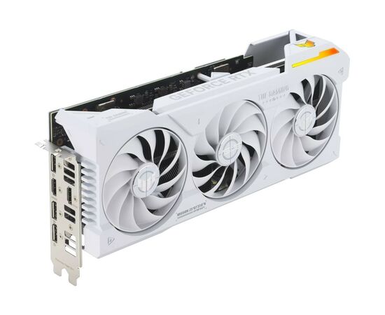 Видеокарта ASUS GeForce RTX4070Ti SUPER 16Gb BTF WHITE OC Edition (TUF-RTX4070TIS-O16G-BTF-WHITE), изображение 6 Видеокарта ASUS GeForce RTX4070Ti SUPER 16Gb BTF WHITE OC Edition (TUF-RTX4070TIS-O16G-BTF-WHITE), изображение 6