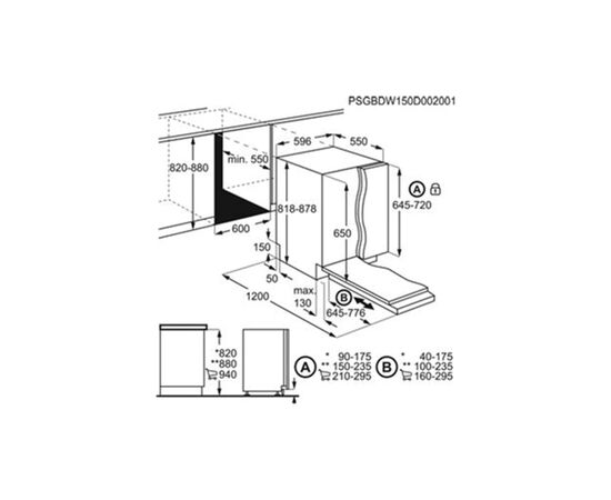 Посудомоечная машина AEG FSM42607Z, изображение 8 Посудомоечная машина AEG FSM42607Z, изображение 8