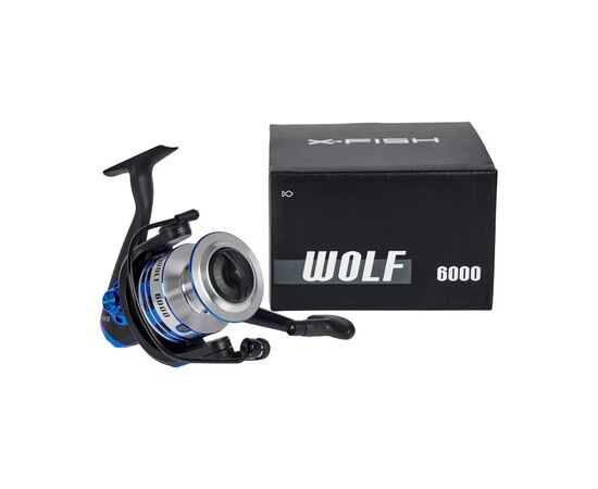 Катушка X-Fish Wolf 2000 5.21 1+1BB (1917.01.02), изображение 3 Катушка X-Fish Wolf 2000 5.21 1+1BB (1917.01.02), изображение 3