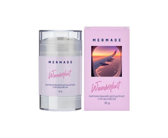 Дезодорант Mermade Wanderlust Парфюмированный с пробиотиком 50 г (4820241301966)