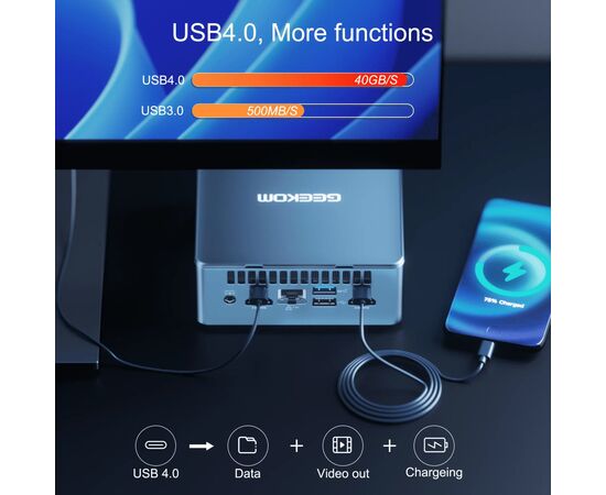 Комп'ютер GEEKOM Mini IT13 / i7-13620H, 32GB, SSD 1TB, WIN11 Pro (GMIT13i713620-321T-EU), зображення 5 Комп'ютер GEEKOM Mini IT13 / i7-13620H, 32GB, SSD 1TB, WIN11 Pro (GMIT13i713620-321T-EU), зображення 5