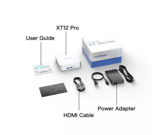 Комп'ютер GEEKOM Mini XT12 Pro / i9-12900H, 32G, SSD 1TB, WIN11 Pro (GMXT12i912900-321T-EU), зображення 5 Комп'ютер GEEKOM Mini XT12 Pro / i9-12900H, 32G, SSD 1TB, WIN11 Pro (GMXT12i912900-321T-EU), зображення 5