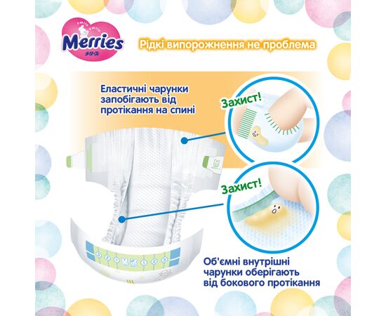 Подгузники Merries Super Jumbo S 4-8 кг 70 шт (4901301418982), изображение 10 Подгузники Merries Super Jumbo S 4-8 кг 70 шт (4901301418982), изображение 10