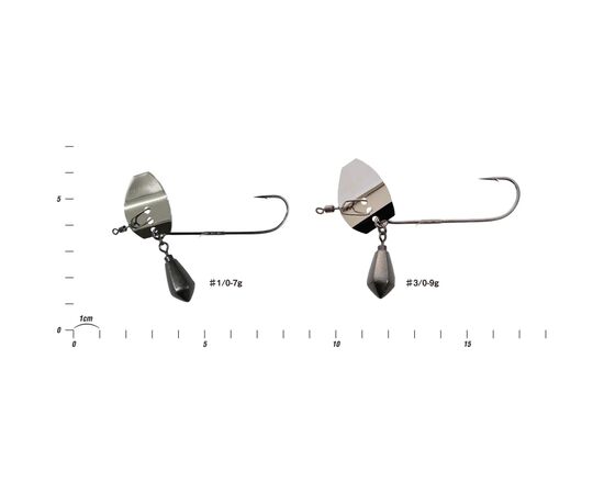 Монтаж Decoy ZF-2S Zero-Dan Flash Straight 1 7.0g (1 шт/уп) (1562.08.63), изображение 2 Монтаж Decoy ZF-2S Zero-Dan Flash Straight 1 7.0g (1 шт/уп) (1562.08.63), изображение 2