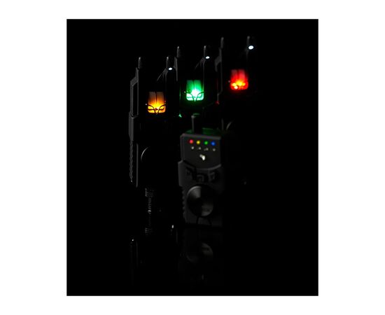 Индикатор поклевки Prologic Custom SMX MKII Bite Alarms Set 3+1 red/green/yello (1846.17.27), изображение 2 Индикатор поклевки Prologic Custom SMX MKII Bite Alarms Set 3+1 red/green/yello (1846.17.27), изображение 2
