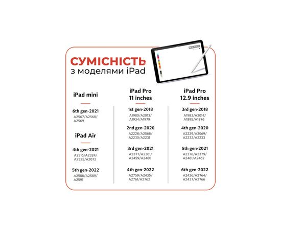 Стилус AirOn AirSens white for iPad (6126755813230), изображение 8 Стилус AirOn AirSens white for iPad (6126755813230), изображение 8