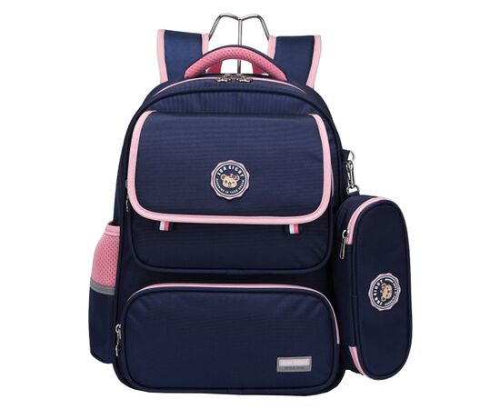 Рюкзак шкільний Cool For School 16" Синій з рожевим (2852-navy-pink)