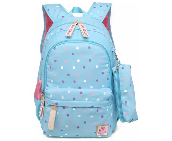 Рюкзак школьный Cool For School 17" Голубой (8249-blue), изображение 5 Рюкзак школьный Cool For School 17" Голубой (8249-blue), изображение 5