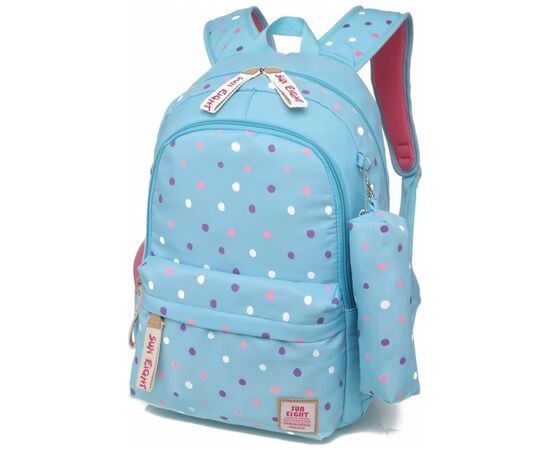 Рюкзак шкільний Cool For School 17" Блакитний (8249-blue)