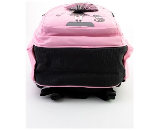 Рюкзак школьный Maxi 15" Розовый с черным (MX86223), изображение 4 Рюкзак школьный Maxi 15" Розовый с черным (MX86223), изображение 4