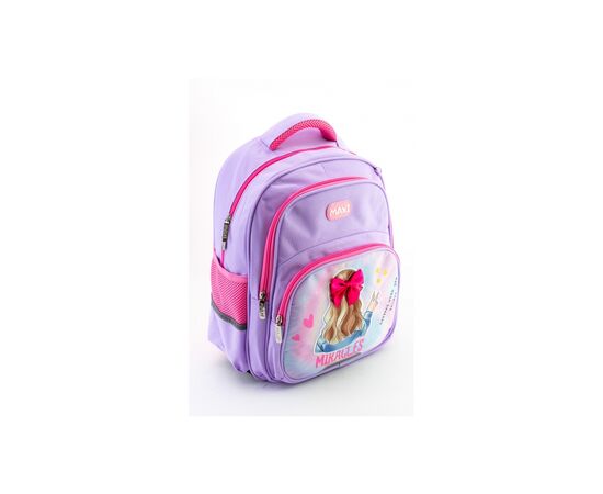 Рюкзак школьный Maxi 15" Розовый с сиреневым (MX86302)