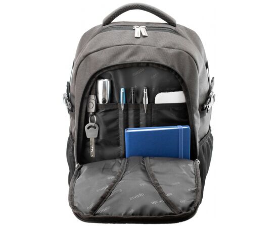 Рюкзак школьный Optima 18.5" 2 в 1 Черный (O96908-01), изображение 7 Рюкзак школьный Optima 18.5" 2 в 1 Черный (O96908-01), изображение 7