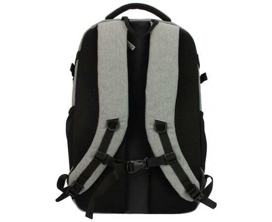 Рюкзак школьный Optima 18.5" 2 в 1 Серый (O96908-02), изображение 2 Рюкзак школьный Optima 18.5" 2 в 1 Серый (O96908-02), изображение 2