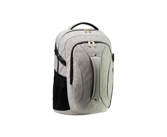 Рюкзак школьный Optima 18.5" 2 в 1 Серый (O96908-02)