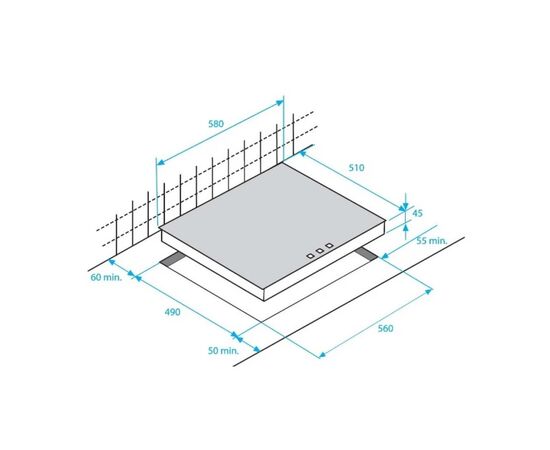 Варочная поверхность Beko HIC 64403 T (HIC64403T), изображение 5 Варочная поверхность Beko HIC 64403 T (HIC64403T), изображение 5