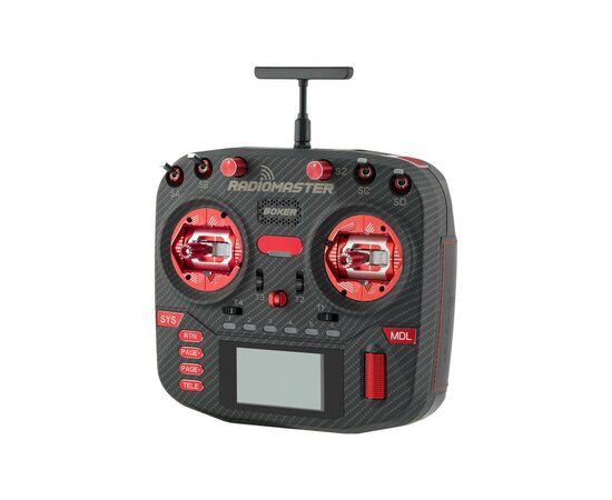 Пульт управления для дрона RadioMaster Boxer MAX ELRS AG01 RED (HP0157.0056-M2-RED), изображение 2 Пульт управления для дрона RadioMaster Boxer MAX ELRS AG01 RED (HP0157.0056-M2-RED), изображение 2