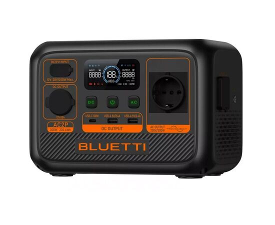 Зарядная станция BLUETTI AC2P 300W (AC2P), изображение 3 Зарядная станция BLUETTI AC2P 300W (AC2P), изображение 3