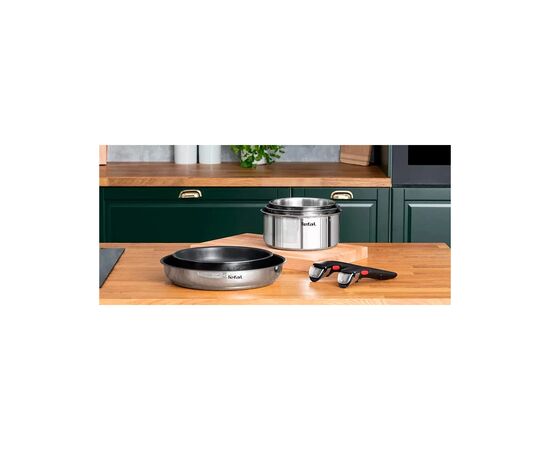 Набір посуду Tefal Ingenio Emotion 13 предметів (L897SD74), зображення 10 Набір посуду Tefal Ingenio Emotion 13 предметів (L897SD74), зображення 10