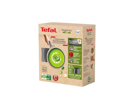 Набор посуды Tefal Ingenio Renew 4 предмета (L2609402), изображение 10 Набор посуды Tefal Ingenio Renew 4 предмета (L2609402), изображение 10