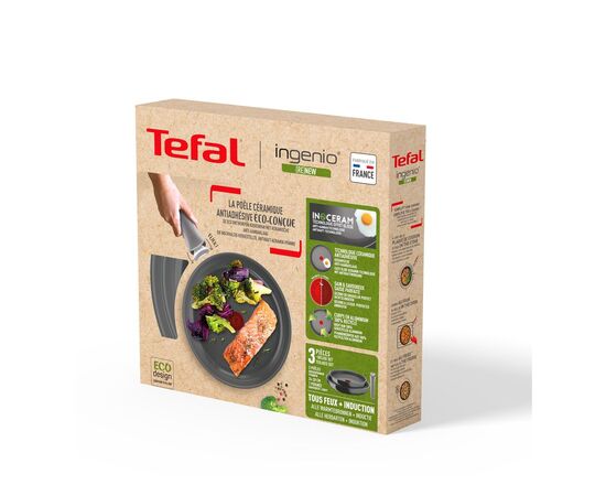 Набір посуду Tefal Ingenio Renew 3 предмета (L2609502), зображення 12 Набір посуду Tefal Ingenio Renew 3 предмета (L2609502), зображення 12