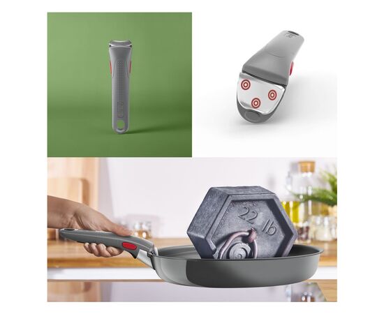 Набір посуду Tefal Ingenio Renew 3 предмета (L2609502), зображення 9 Набір посуду Tefal Ingenio Renew 3 предмета (L2609502), зображення 9