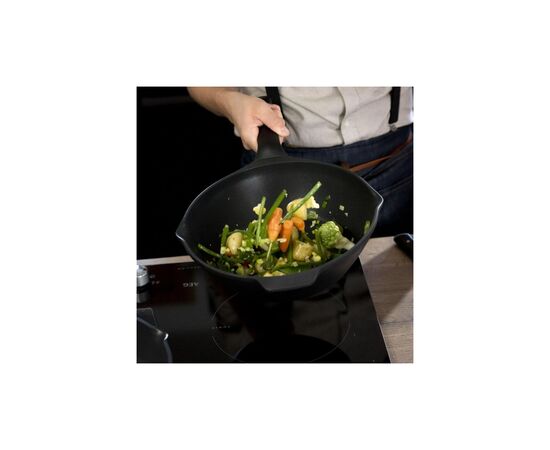 Сковорода Tefal Robusto Wok 28 см (E2491944), зображення 5 Сковорода Tefal Robusto Wok 28 см (E2491944), зображення 5