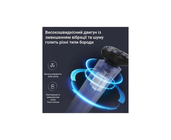 Электробритва Xiaomi F302-BK, изображение 7 Электробритва Xiaomi F302-BK, изображение 7