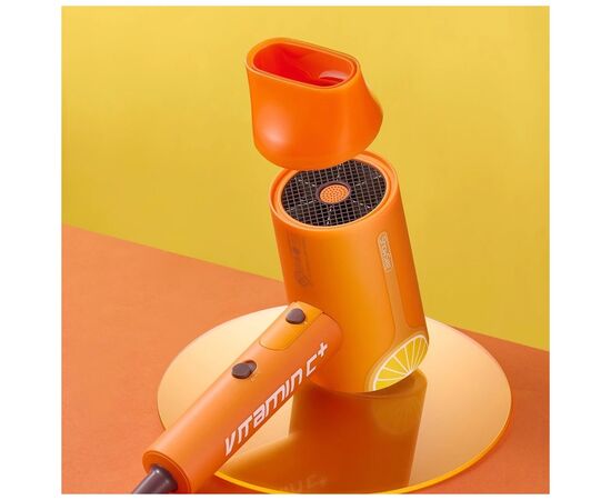 Фен Xiaomi ShowSee Electric Hair Dryer Vitamin C+ VC100-A Orange (Ф28399), зображення 3 Фен Xiaomi ShowSee Electric Hair Dryer Vitamin C+ VC100-A Orange (Ф28399), зображення 3