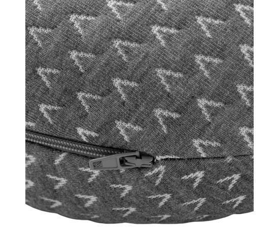 Подушка Ardesto ортопедична Sleepwell Travel, для шиї, піна меморі 34х29х10см сірий (ART3429NEP), зображення 5