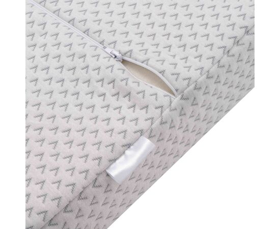 Подушка Ardesto ортопедическая Sleepwell волна, пена мемори, 60х40х11/9см белый (ART6040COP), изображение 6