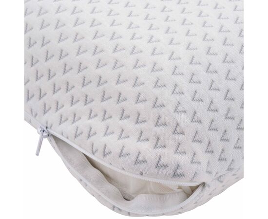 Подушка Ardesto ортопедическая Sleepwell, классическая прямоугольная, пена мемори, 60х40х12см белый (ART6040CLP), изображение 5 Подушка Ardesto ортопедическая Sleepwell, классическая прямоугольная, пена мемори, 60х40х12см белый (ART6040CLP), изображение 5