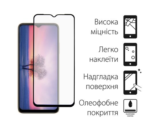 Стекло защитное Dengos Oppo A17/A17K 2pcs kit (DG-TG2P-49), изображение 3 Стекло защитное Dengos Oppo A17/A17K 2pcs kit (DG-TG2P-49), изображение 3