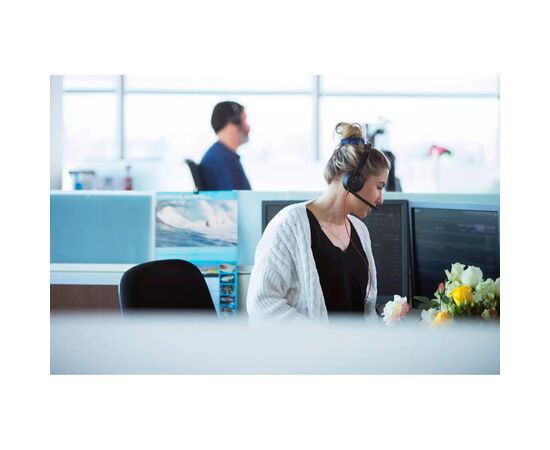 Наушники Poly BlackWire 5210 USB-A HS Mono Black (80R98AA), изображение 6 Наушники Poly BlackWire 5210 USB-A HS Mono Black (80R98AA), изображение 6