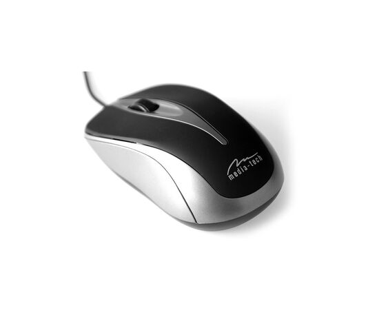 Мышка Media-Tech Plano USB Grey (MT1091T), изображение 2 Мышка Media-Tech Plano USB Grey (MT1091T), изображение 2