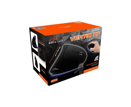 Мышка Media-Tech Vertic Wireless Black (MT1123V2.0), изображение 9 Мышка Media-Tech Vertic Wireless Black (MT1123V2.0), изображение 9