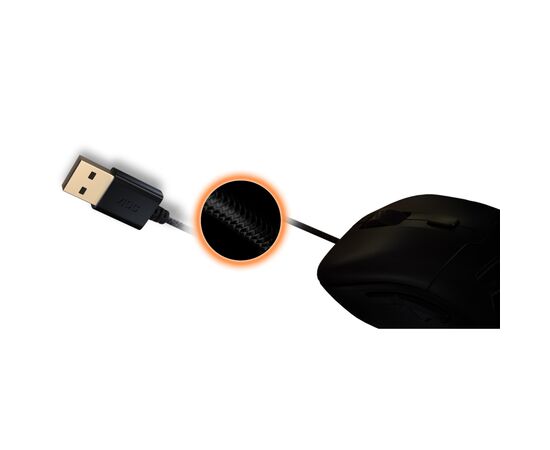Мышка AOC GM530 RGB PMW3389 Kailh switch USB Black (GM530B), изображение 5 Мышка AOC GM530 RGB PMW3389 Kailh switch USB Black (GM530B), изображение 5
