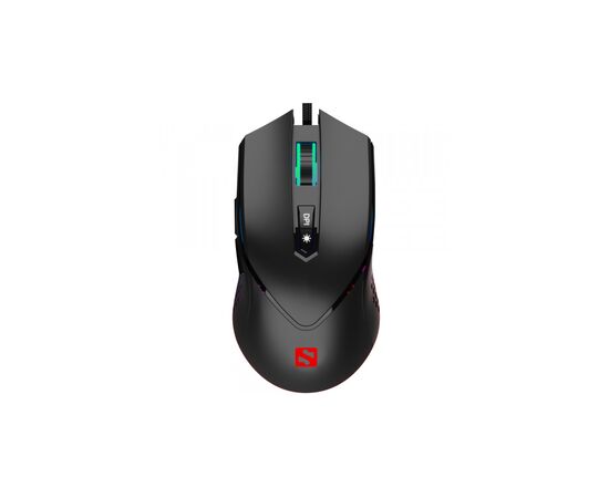 Мышка Sandberg Azazinator RGB USB Black (640-20)