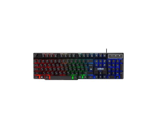 Клавиатура Defender Mayhem Mayhem GK-360DL USB UA Black (45362)