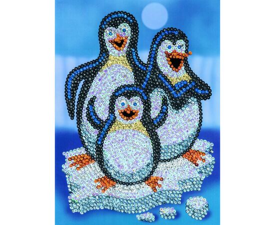 Набор для творчества Sequin Art RED Pepino Penguins (SA1503)