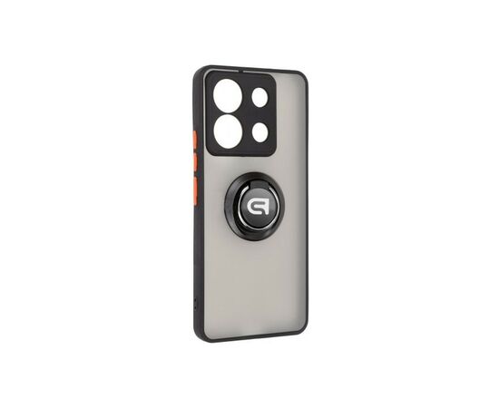 Чехол для мобильного телефона Armorstandart Frosted Matte Ring Xiaomi Redmi Note 13 Pro 5G / Poco X6 5G Black (ARM72724)