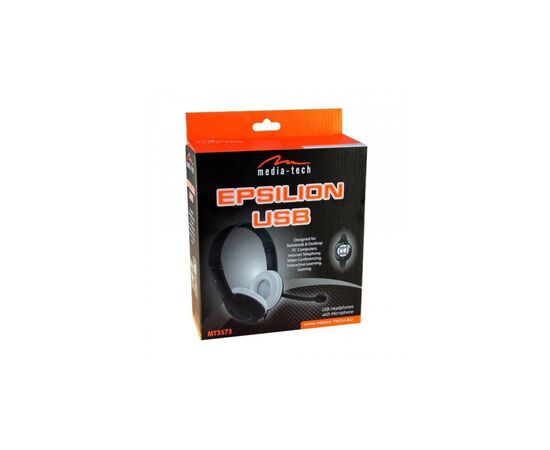 Наушники Media-Tech Epsilion USB Black (MT3573), изображение 6 Наушники Media-Tech Epsilion USB Black (MT3573), изображение 6