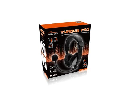 Наушники Media-Tech Turdus Pro Black (MT3603), изображение 7 Наушники Media-Tech Turdus Pro Black (MT3603), изображение 7