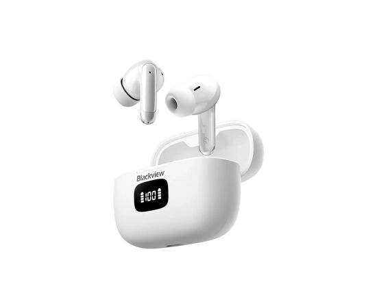 Наушники Blackview TWS AirBuds 8 White (6931548315971), изображение 3 Наушники Blackview TWS AirBuds 8 White (6931548315971), изображение 3
