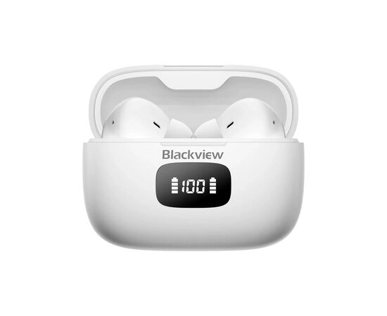 Наушники Blackview TWS AirBuds 8 White (6931548315971), изображение 4 Наушники Blackview TWS AirBuds 8 White (6931548315971), изображение 4