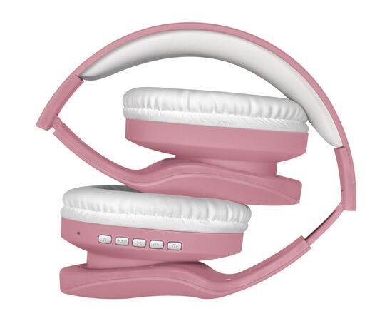 Наушники Defender FreeMotion B525 Bluetooth Pink-White (63528), изображение 4 Наушники Defender FreeMotion B525 Bluetooth Pink-White (63528), изображение 4