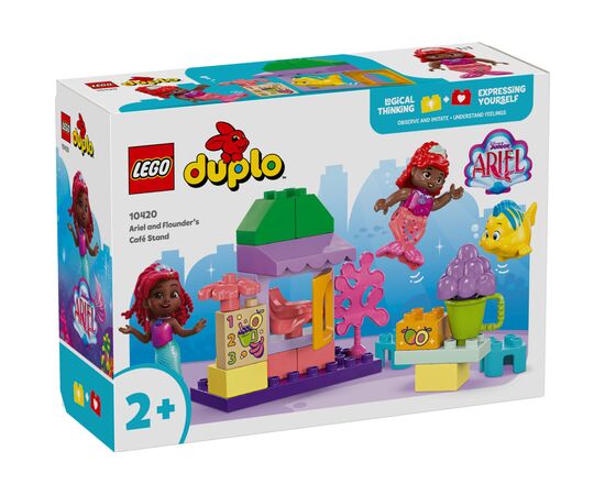 Конструктор LEGO DUPLO Disney Кав'ярня Аріель і Флаундера 22 деталі (10420)