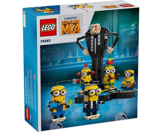 Конструктор LEGO Нікчемний я 4 Гру й посіпаки з кубиків 839 деталей (75582), зображення 4 Конструктор LEGO Нікчемний я 4 Гру й посіпаки з кубиків 839 деталей (75582), зображення 4