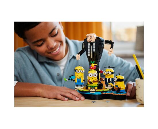 Конструктор LEGO Нікчемний я 4 Гру й посіпаки з кубиків 839 деталей (75582), зображення 6 Конструктор LEGO Нікчемний я 4 Гру й посіпаки з кубиків 839 деталей (75582), зображення 6